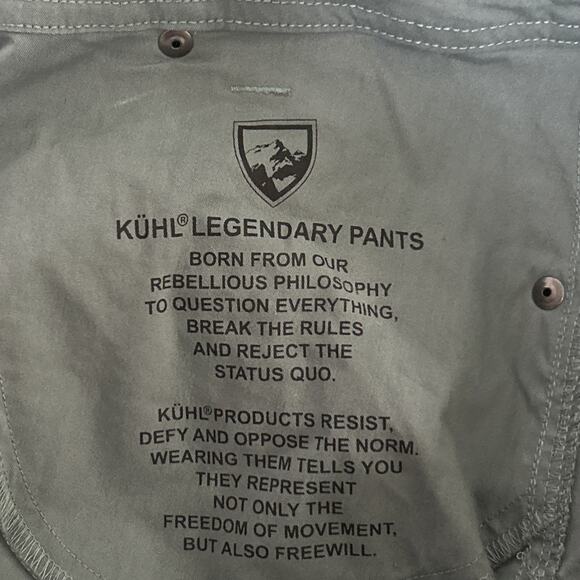 Kuhl Splash Roll Up Cargo Pants Women’s Size 6 Reg Outdoor Hiking Teal Blue - Picture 12 of 12